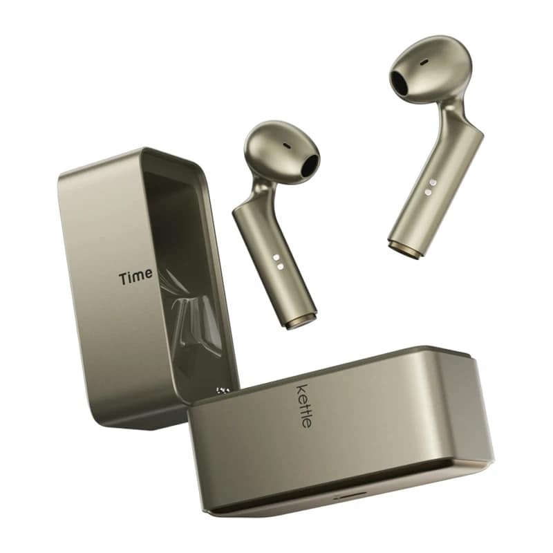 TimeKettle W4 Plus TWS-øretelefoner med oversettelsesfunksjon (gull)