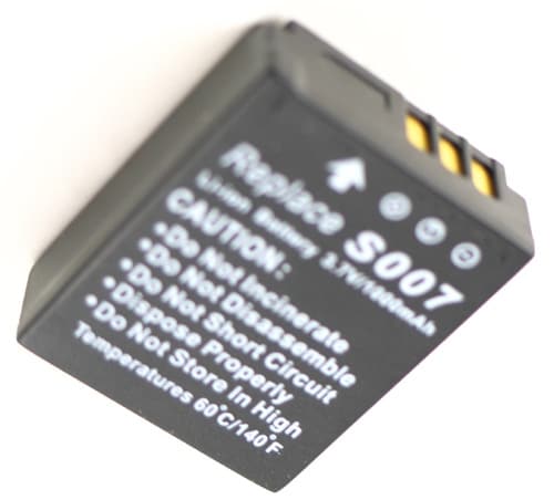 Batteri CGA-S007 til Panasonic LUMIX DMC-TZ1