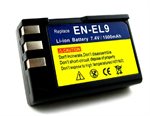 Batteri EN-EL9 til Nikon D40 & D40X