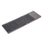 Sammenleggbart trådløst tastatur med Touchpad Kjøp på Foldbart Mini tastatur isilikon Kjøp på 24hshop.no