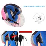 Trådløst headset til hjelm Bluetooth