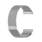 Armbånd Meshbånd Fitbit Versa 3 / Sense Silver - Small